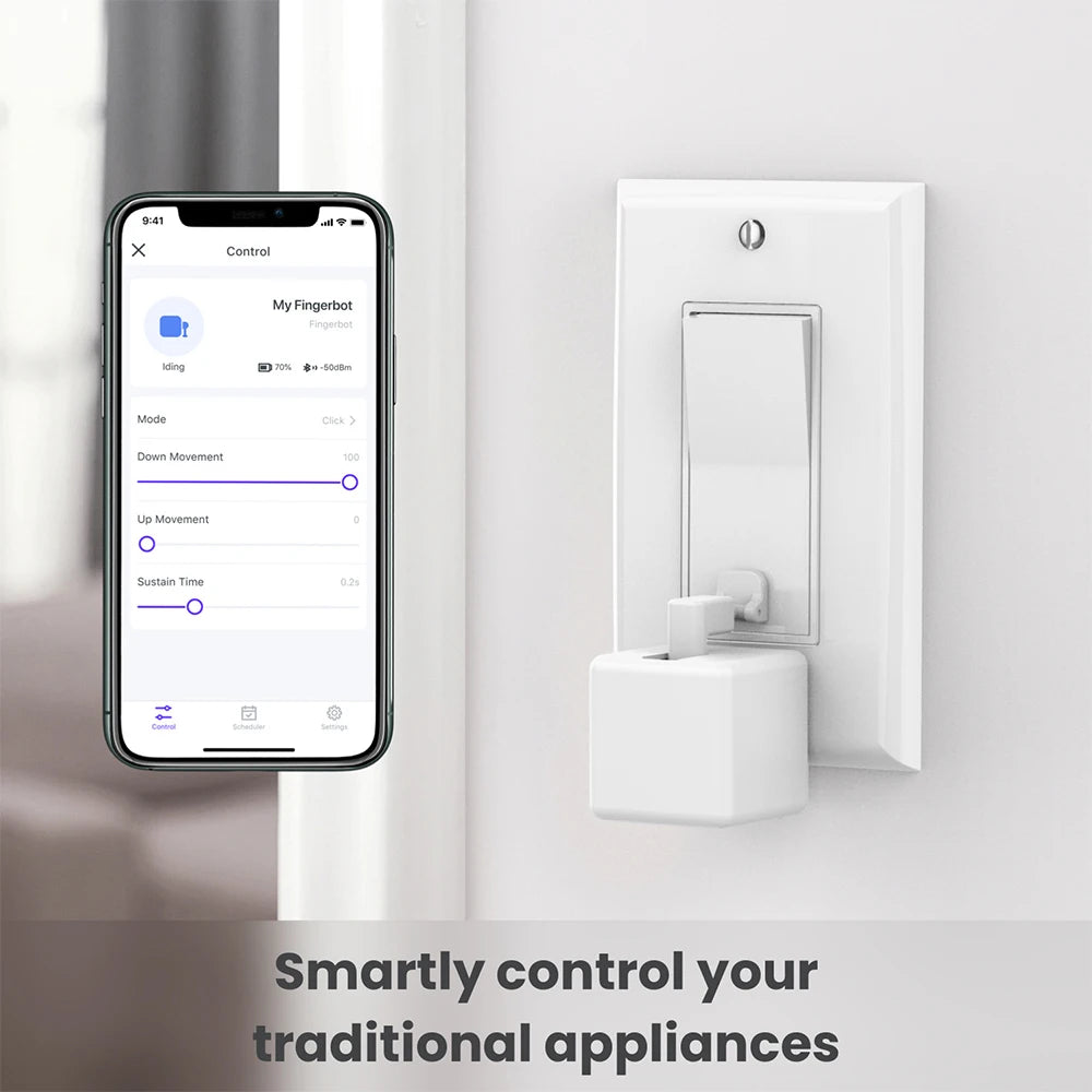 Tuya Adaprox Smart Button Finger Bluetooth Robot Smart Home Gadgets